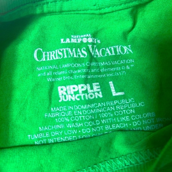 National Lampoon's Christmas Vacation - Ripple Junction - Large T Shirt 🎄🍗 - Picture 6 of 7